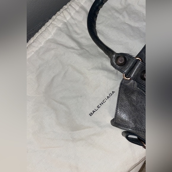 Balenciaga Agneau Giant 21 Rose Gold Hardware Part Time Anthracite - Picture 4 of 6